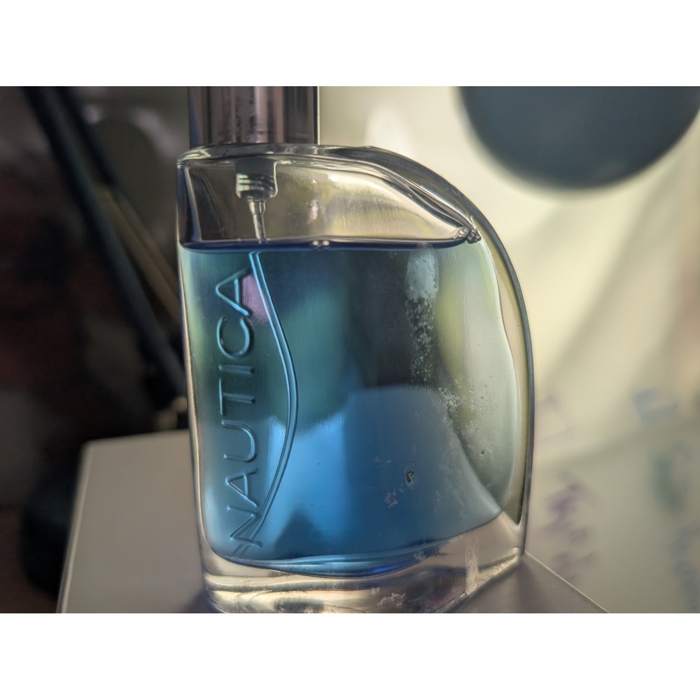 Nautica Classic for Men Eau de Toilette Spray 3.4 oz Blue Fragrance Bottle